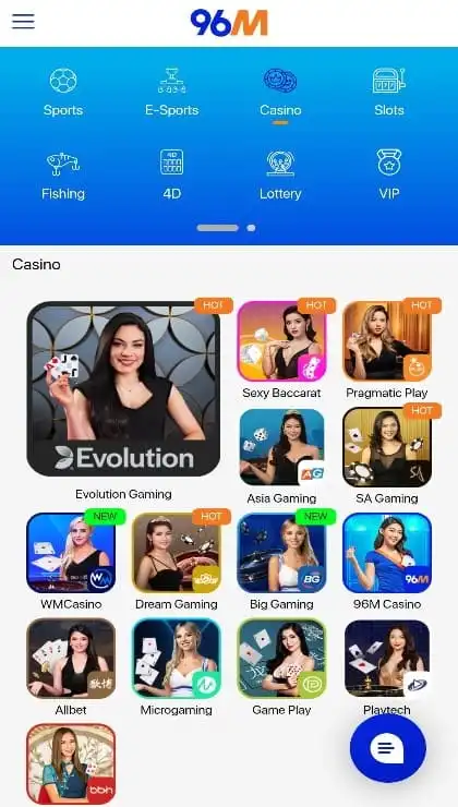 96m mobile site
