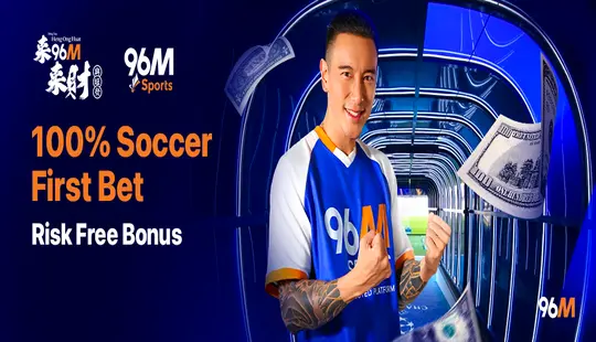 96m soccer first bet cashback bonus