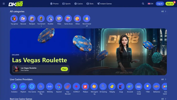 DK88 live casino