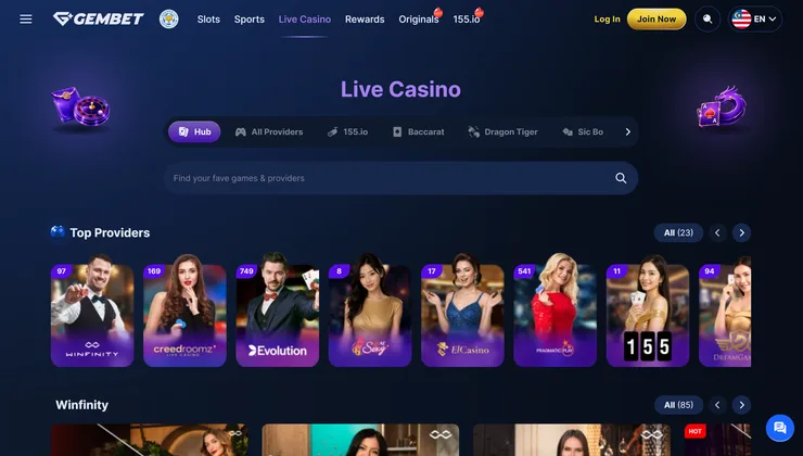 gembet live casino
