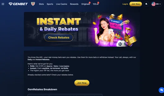 gembet rebates