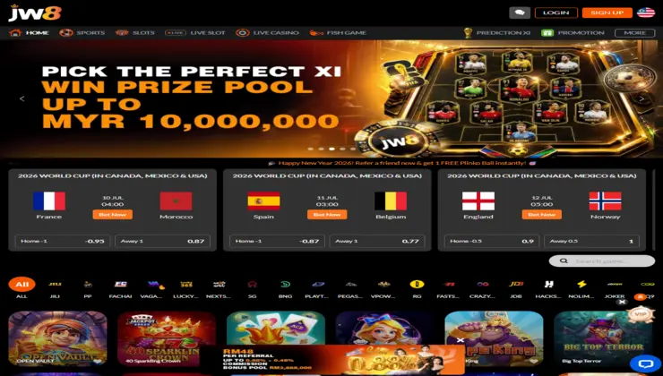 jw8 homepage