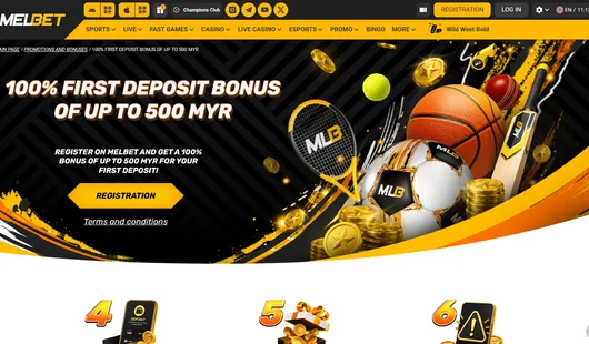 melbet 100% first deposit bonus
