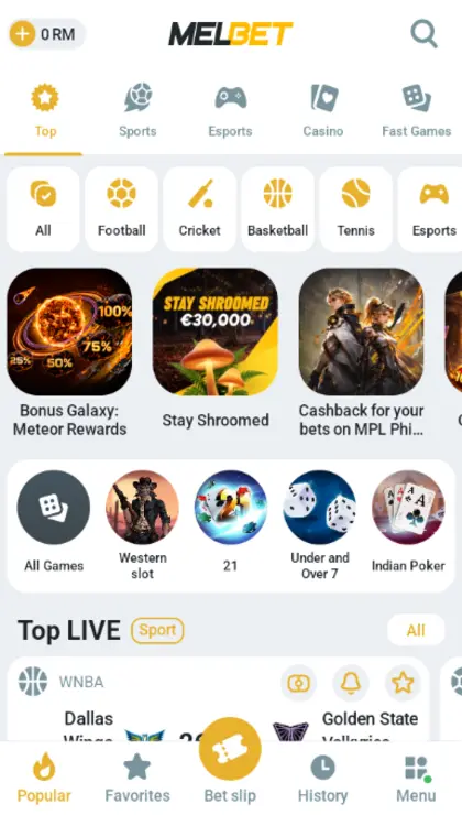 melbet mobile