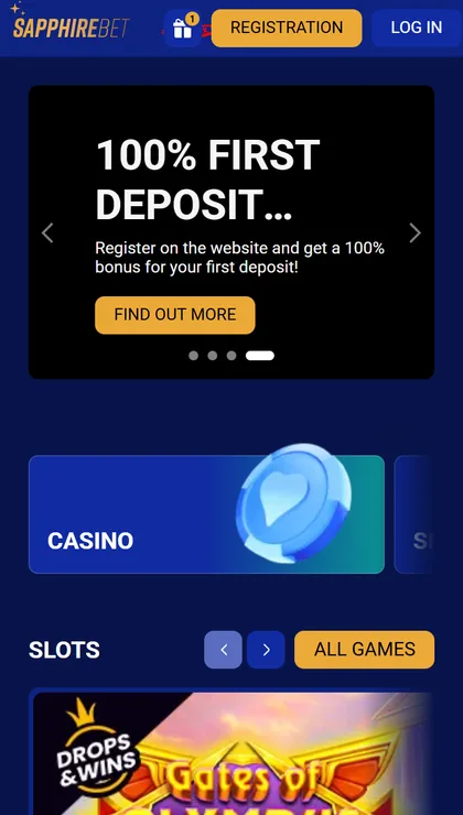 SapphireBet mobile