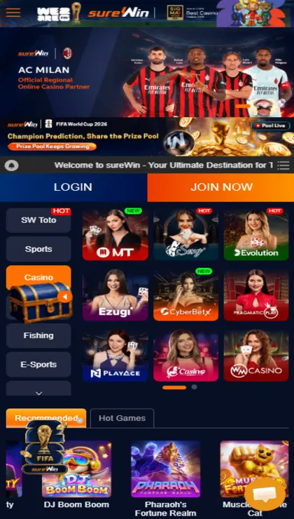 surewin mobile app