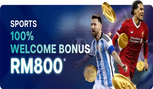 100% sport welcome bonus
