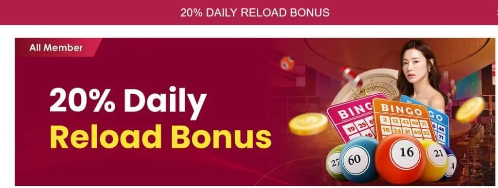 uae8 dailyreloadbonus